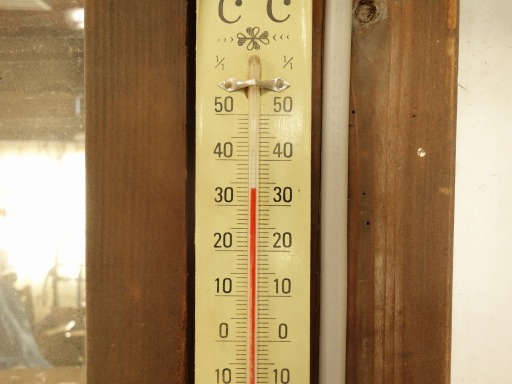 作業場の気温34度